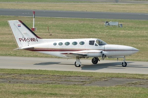 Cessna 414A Chancellor, PH-SWN, 414A-0420 © Karsten Palt