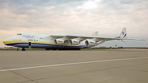 Antonov An-225 Antonov Airlines UR-82060 c/n 19530503763 at LEJ Leipzig/Halle © Horst Heinlein