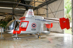 Kaman HH-43B Huskie Royal Thai Air Force (RTAF) H5-4/05 115 © Karsten Palt