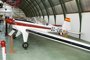Hirth Hi 27 Acrostar Mk.II, EC-CBS, c/n 4008, Museo del Aire Madrid © Karsten Palt