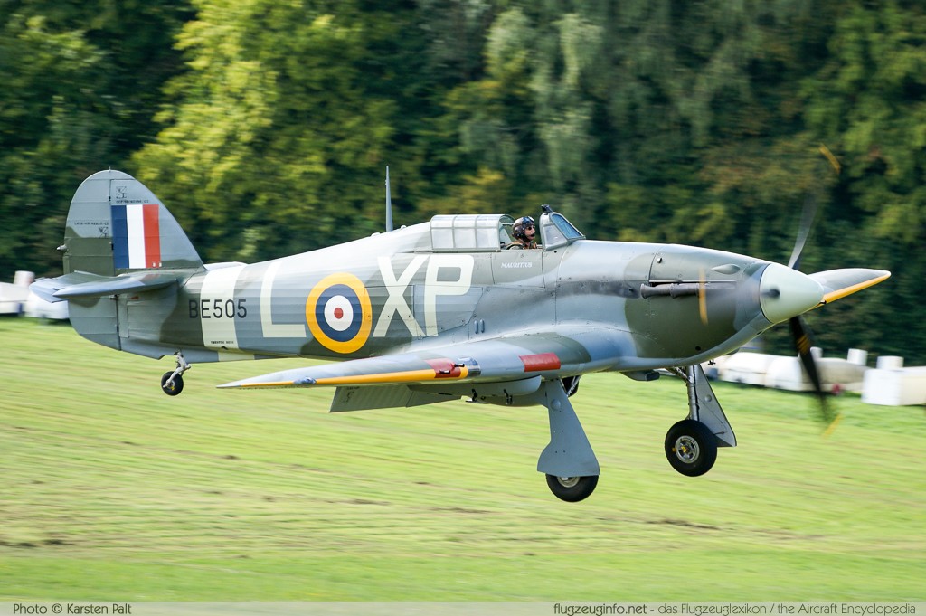 Hawker Hurricane Specifications Technical Data / Description
