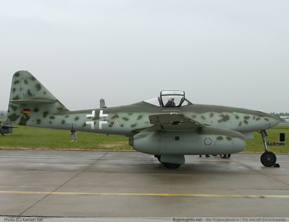 Skyldfølelse tobak legering Messerschmitt Me 262 - Specifications - Technical Data / Description