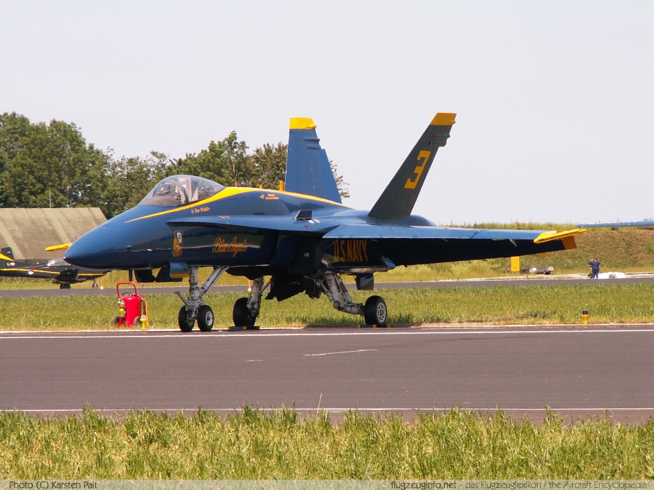 McDonnell Douglas / Boeing F/A-18A Hornet United States Navy 161948 0157/A120 Open Dagen Koninklijke Luchtmacht 2006 Leeuwarden (EHLW / LHW) 2006-06-17 � Karsten Palt, ID 30 McDonnell Douglas / Boeing F/A-18A Hornet United States Navy 161948 0157/A120 Open Dagen Koninklijke Luchtmacht 2006 Leeuwarden (EHLW / LHW) 2006-06-17 � Karsten Palt, ID 30