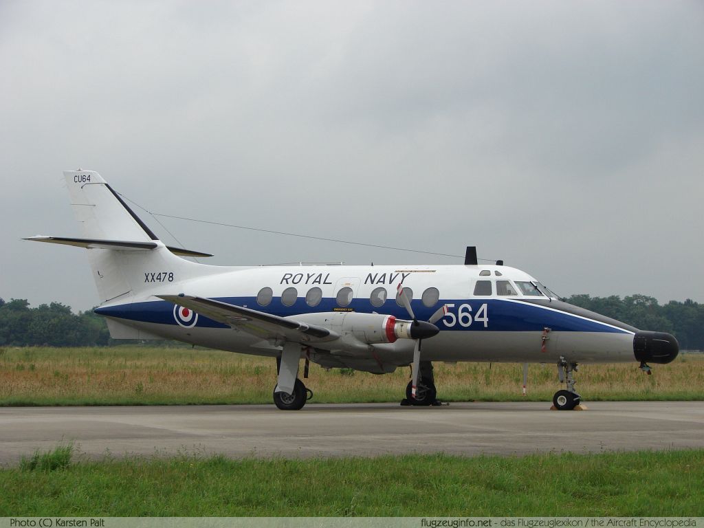 BAe Jetstream T.Mk 2 Royal Navy XX478 261 Open Dagen Koninklijke Luchtmacht 2007 Volkel (EHVK / UDE) 2007-06-15 � Karsten Palt, ID 305 BAe Jetstream T.Mk 2 Royal Navy XX478 261 Open Dagen Koninklijke Luchtmacht 2007 Volkel (EHVK / UDE) 2007-06-15 � Karsten Palt, ID 305