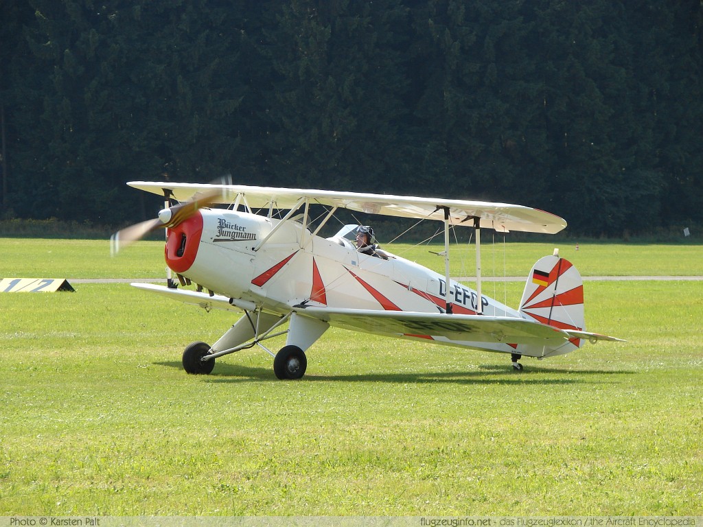 CASA I.131E (Bücker Bü-131 Jungmann) D-EFQP 2046 Flugtag Breitscheid 2008 Breitscheid (EDGB) 2008-08-17 � Karsten Palt, ID 1340 CASA I.131E (Bücker Bü-131 Jungmann) D-EFQP 2046 Flugtag Breitscheid 2008 Breitscheid (EDGB) 2008-08-17 � Karsten Palt, ID 1340