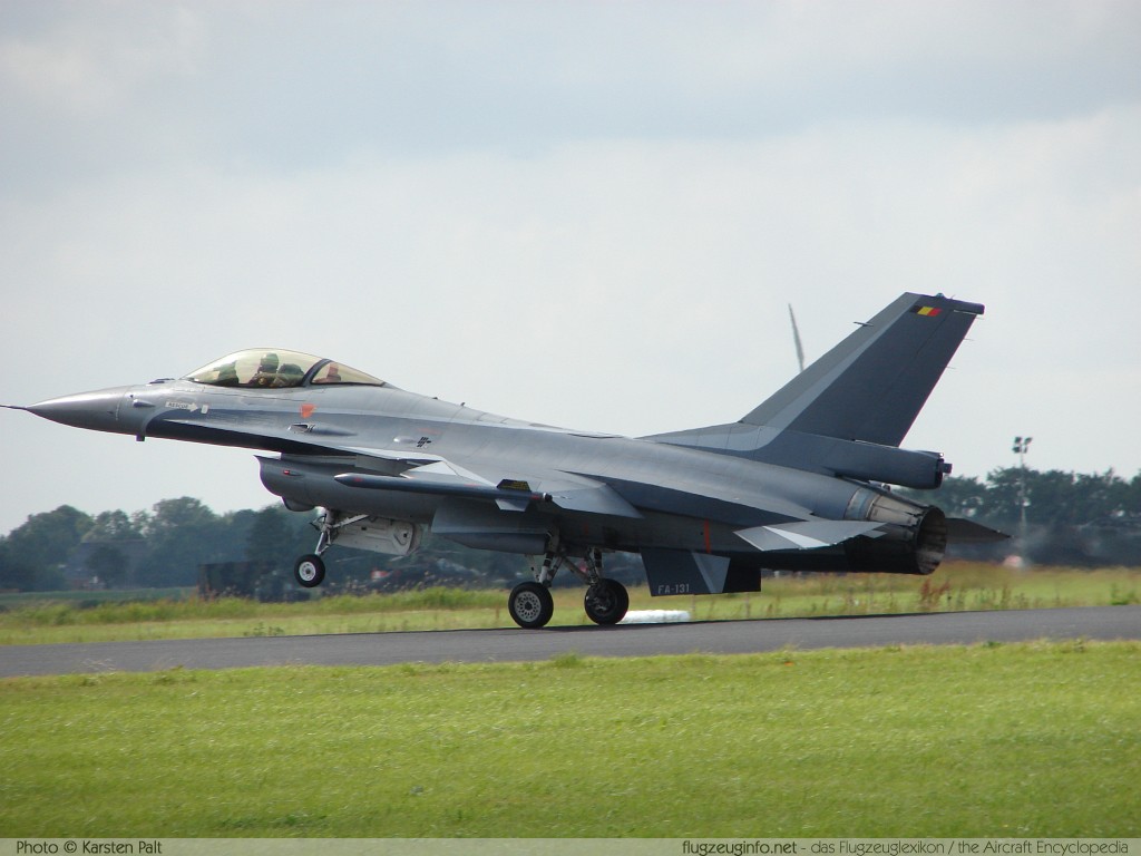 General Dynamics / Lockheed Martin F-16AM Belgian Air Component FA-131 6H-131 Open Dagen Koninklijke Luchtmacht 2008 Leeuwarden (EHLW / LHW) 2008-06-20 � Karsten Palt, ID 865