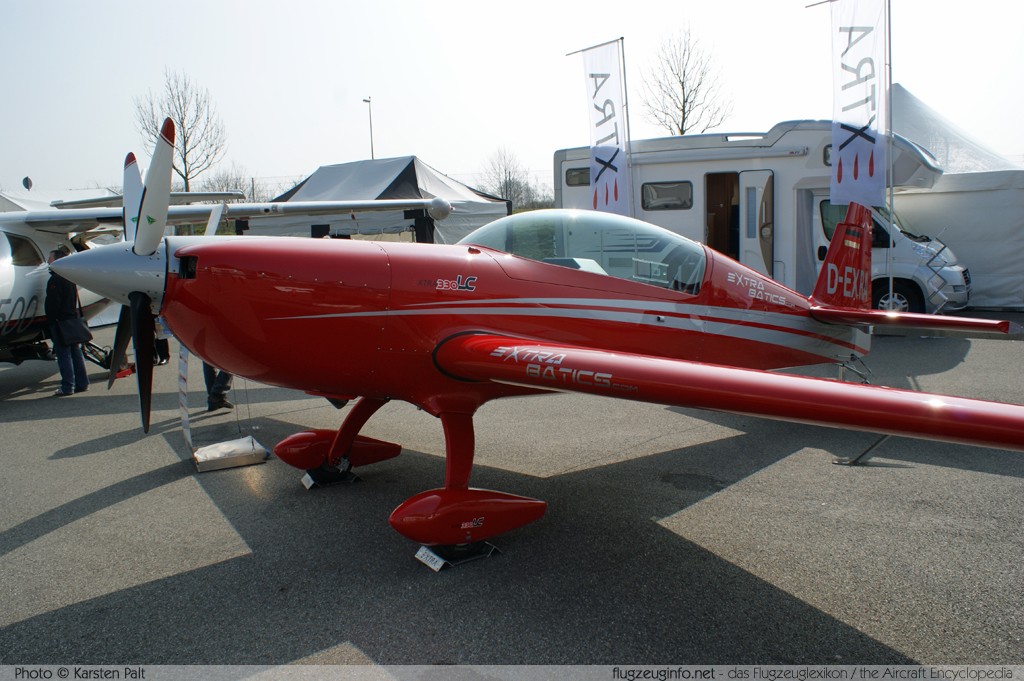 Extra EA.300LC Extra Batics D-EXRA AERO Friedrichshafen 2009 Friedrichshafen (EDNY / FDH) 2009-04-03 � Karsten Palt, ID 1754 Extra EA.300LC Extra Batics D-EXRA AERO Friedrichshafen 2009 Friedrichshafen (EDNY / FDH) 2009-04-03 � Karsten Palt, ID 1754