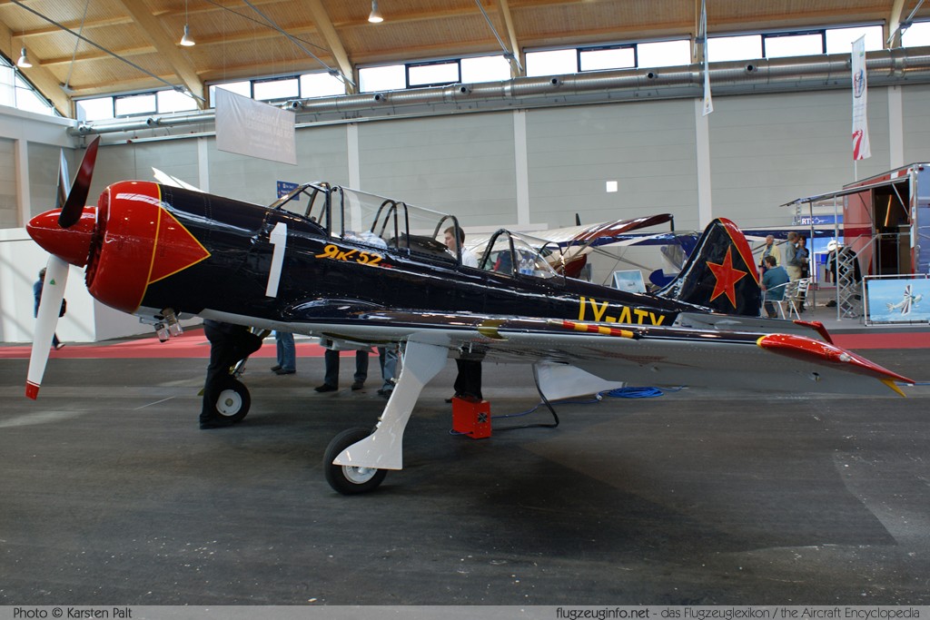 Yakovlev / Jakowlew Yak-52TD / Jak-52TD LY-ATX AERO Friedrichshafen 2009 Friedrichshafen (EDNY / FDH) 2009-04-03 � Karsten Palt, ID 1801 Yakovlev / Jakowlew Yak-52TD / Jak-52TD LY-ATX AERO Friedrichshafen 2009 Friedrichshafen (EDNY / FDH) 2009-04-03 � Karsten Palt, ID 1801
