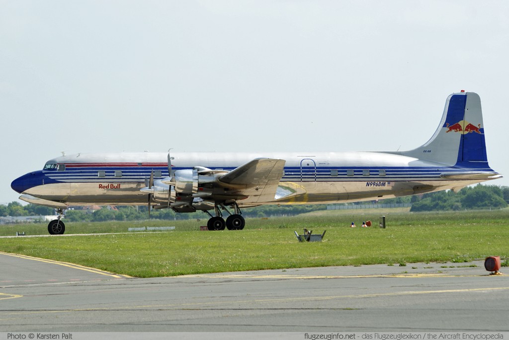 Douglas DC-6B Flying Bulls N996DM 45563 / 1034 Flugtag Bremen 2009 Bremen (EDDW / BRE) 2009-05-10 � Karsten Palt, ID 2144 Douglas DC-6B Flying Bulls N996DM 45563 / 1034 Flugtag Bremen 2009 Bremen (EDDW / BRE) 2009-05-10 � Karsten Palt, ID 2144