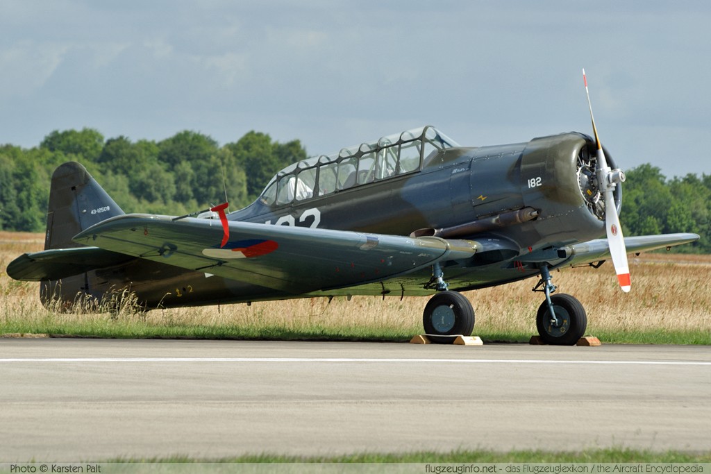 North American (Noorduyn) T-6 / AT-16 Harvard IIb Koninklijke Luchtmacht Historische Vlucht PH-TBR 14A-808 Luchtmachtdagen 2009 Volkel (EHVK / UDE) 2009-06-19 � Karsten Palt, ID 2356 North American (Noorduyn) T-6 / AT-16 Harvard IIb Koninklijke Luchtmacht Historische Vlucht PH-TBR 14A-808 Luchtmachtdagen 2009 Volkel (EHVK / UDE) 2009-06-19 � Karsten Palt, ID 2356