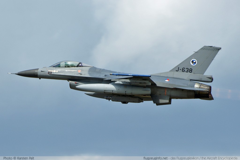 General Dynamics / Lockheed Martin F-16AM Royal Netherlands AF / Koninklijke Luchtmacht J-638 6D-70 Luchtmachtdagen 2009 Volkel (EHVK / UDE) 2009-06-19 � Karsten Palt, ID 2343 General Dynamics / Lockheed Martin F-16AM Royal Netherlands AF / Koninklijke Luchtmacht J-638 6D-70 Luchtmachtdagen 2009 Volkel (EHVK / UDE) 2009-06-19 � Karsten Palt, ID 2343