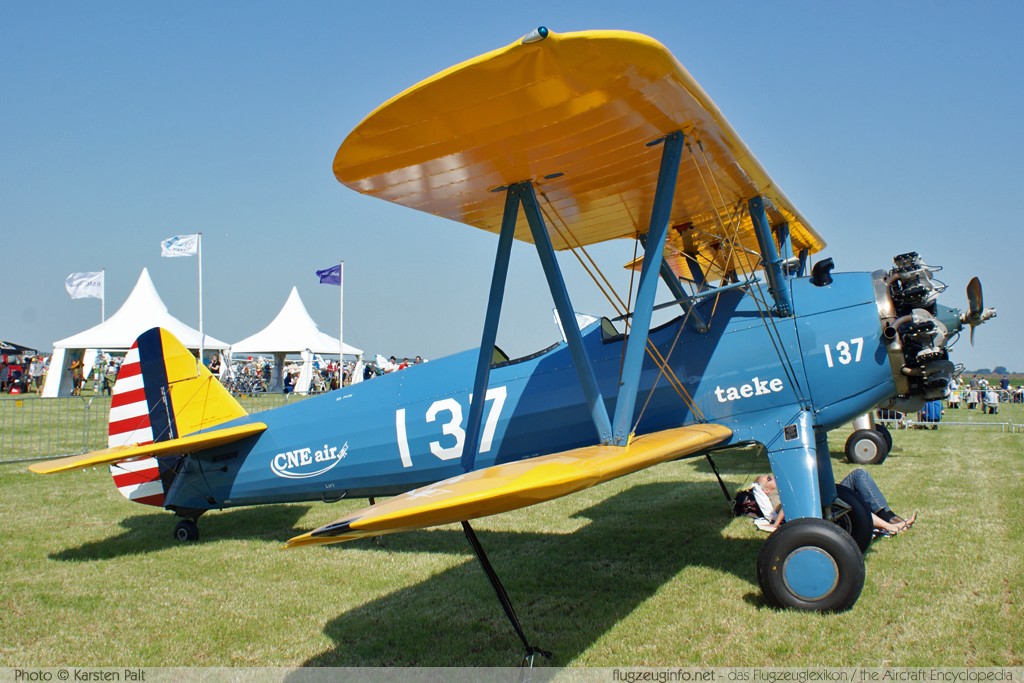 Boeing / Stearman PT-17 Kaydet (A-75N1) N56608 75-2888 Oostwold Airport Airshow 2009 Oostwold - Groningen Airport (EHOW) 2009-06-01 � Karsten Palt, ID 2211 Boeing / Stearman PT-17 Kaydet (A-75N1) N56608 75-2888 Oostwold Airport Airshow 2009 Oostwold - Groningen Airport (EHOW) 2009-06-01 � Karsten Palt, ID 2211