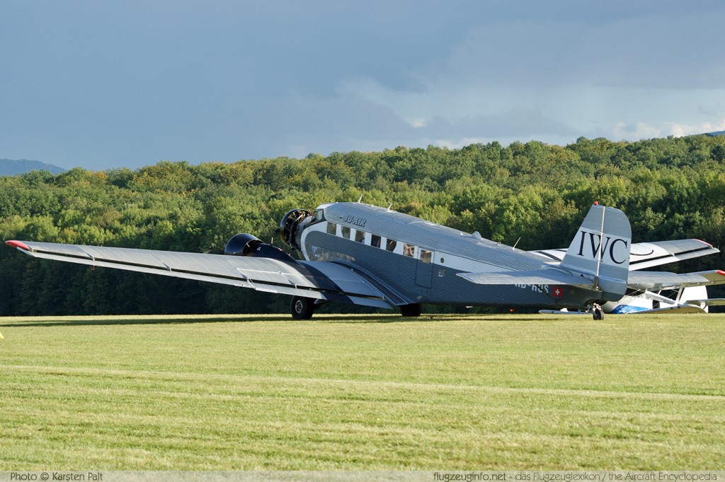 Junkers Ju 52/3m g4e JU-Air HB-HOS 6580 Oldtimer-Fliegertreffen 2009 Kirchheim unter Teck - Hahnweide (EDST) 2009-09-05 � Karsten Palt, ID 2704 Junkers Ju 52/3m g4e JU-Air HB-HOS 6580 Oldtimer-Fliegertreffen 2009 Kirchheim unter Teck - Hahnweide (EDST) 2009-09-05 � Karsten Palt, ID 2704