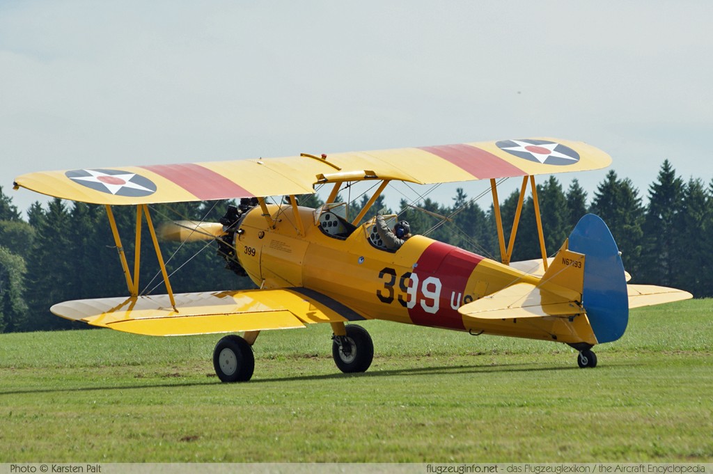Boeing / Stearman N2S-4 Kaydet (A-75N1) N67193 75-8116 Flugtag Breitscheid 2010 Breitscheid (EDGB) 2010-08-22 � Karsten Palt, ID 3990 Boeing / Stearman N2S-4 Kaydet (A-75N1) N67193 75-8116 Flugtag Breitscheid 2010 Breitscheid (EDGB) 2010-08-22 � Karsten Palt, ID 3990