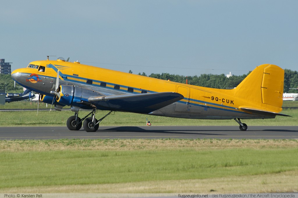 Douglas DC-3A-467 (C-47B Skytrain) Private 9Q-CUK 16697 / 33445 ILA Berlin 2010 Berlin - Schönefeld (EDDB / SXF) 2010-06-11 � Karsten Palt, ID 3383 Douglas DC-3A-467 (C-47B Skytrain) Private 9Q-CUK 16697 / 33445 ILA Berlin 2010 Berlin - Schönefeld (EDDB / SXF) 2010-06-11 � Karsten Palt, ID 3383