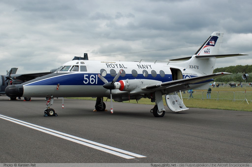 BAe Jetstream T Mk.2 Royal Navy XX476 216 Luchtmachtdagen 2010 Gilze-Rijen (EHGR) 2010-06-18 � Karsten Palt, ID 3319 BAe Jetstream T Mk.2 Royal Navy XX476 216 Luchtmachtdagen 2010 Gilze-Rijen (EHGR) 2010-06-18 � Karsten Palt, ID 3319