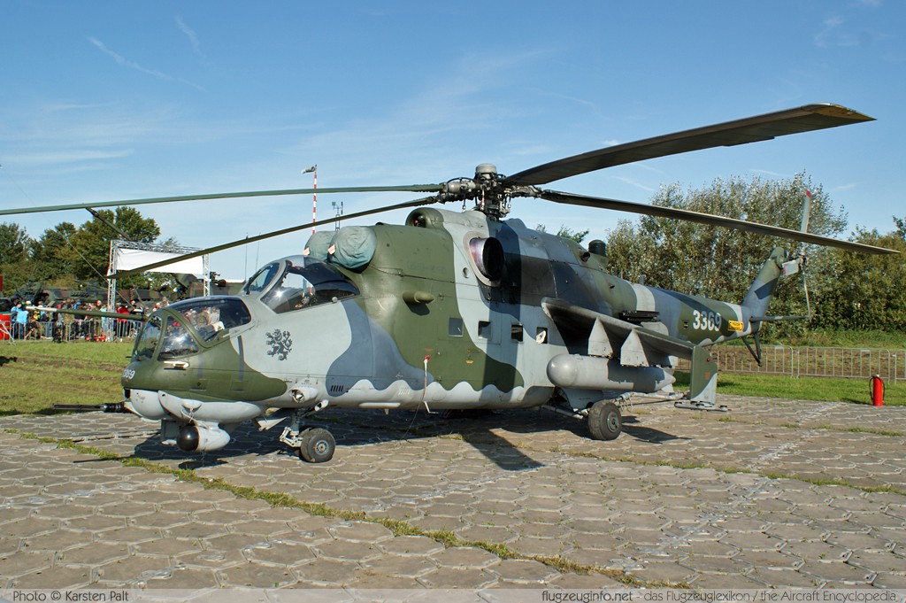 Mil Mi-35 Czech Air Force 3369 203369 Luchtmachtdagen 2011 Leeuwarden (EHLW / LHW) 2011-09-16 � Karsten Palt, ID 5687 Mil Mi-35 Czech Air Force 3369 203369 Luchtmachtdagen 2011 Leeuwarden (EHLW / LHW) 2011-09-16 � Karsten Palt, ID 5687
