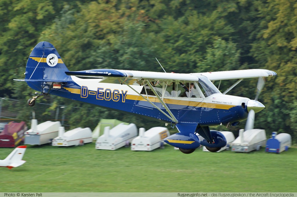 Aviat A-1 Husky  D-EOGY 2421 Oldtimer-Fliegertreffen 2013 Kirchheim unter Teck - Hahnweide (EDST) 2013-09-07 � Karsten Palt, ID 7379