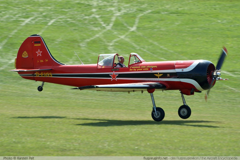 Yakovlev Yak-50 D-EJGS 791505 Oldtimer-Fliegertreffen 2013 Kirchheim unter Teck - Hahnweide (EDST) 2013-09-07 � Karsten Palt, ID 7495 Yakovlev Yak-50 D-EJGS 791505 Oldtimer-Fliegertreffen 2013 Kirchheim unter Teck - Hahnweide (EDST) 2013-09-07 � Karsten Palt, ID 7495
