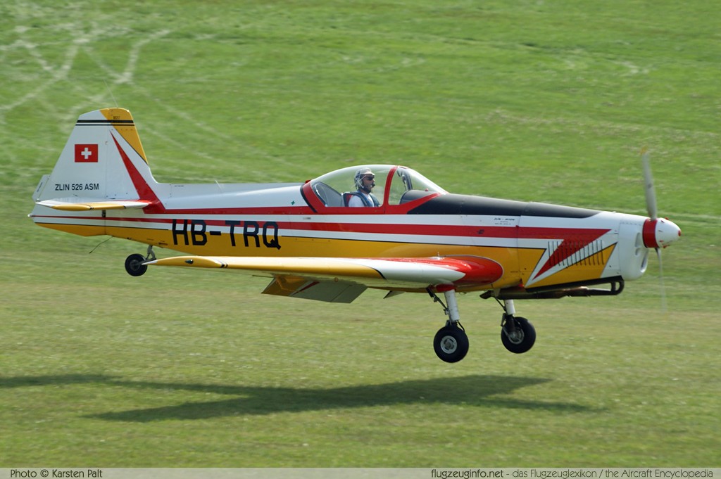 Moravan Zlin Z-526 ASM HB-TRQ 1027 Oldtimer-Fliegertreffen 2013 Kirchheim unter Teck - Hahnweide (EDST) 2013-09-07 � Karsten Palt, ID 7503 Moravan Zlin Z-526 ASM HB-TRQ 1027 Oldtimer-Fliegertreffen 2013 Kirchheim unter Teck - Hahnweide (EDST) 2013-09-07 � Karsten Palt, ID 7503