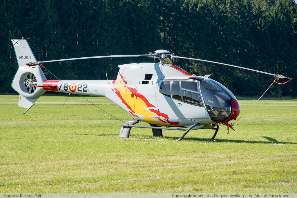 Eurocopter EC 120B Spanish Air Force HE.25-3 1150 Flugtag Breitscheid 2015 Breitscheid (EDGB) 2015-08-30 � Karsten Palt, ID 12103