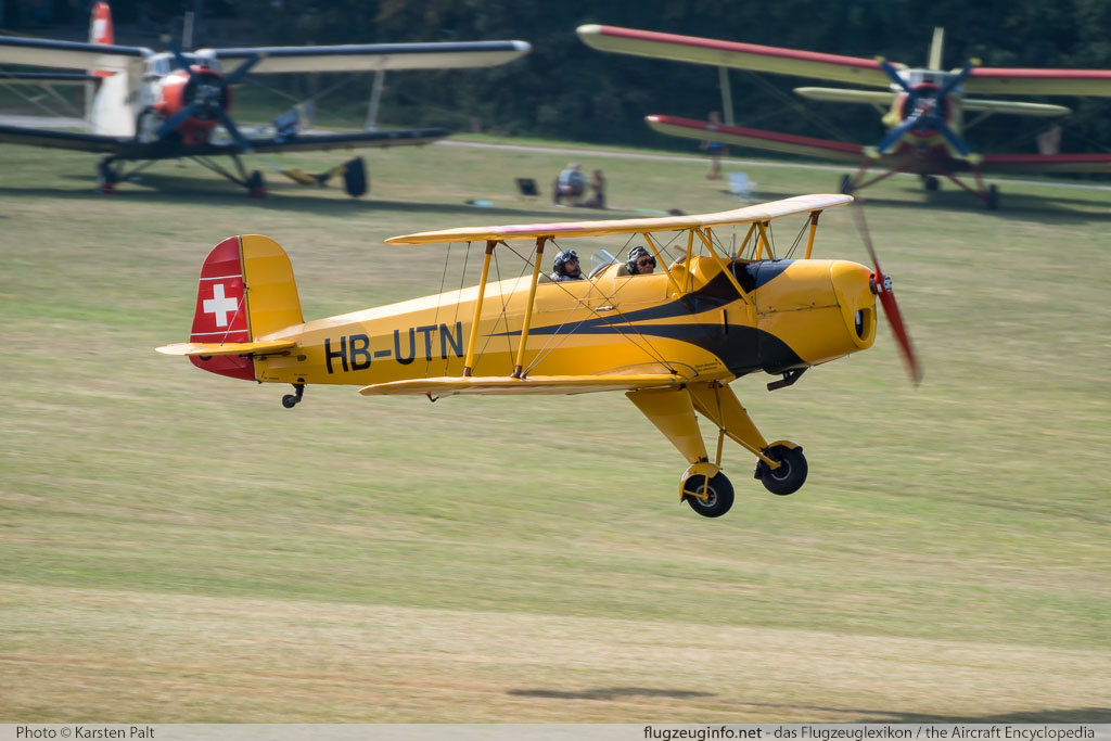 Bücker Bü-131B Jungmann HB-UTN 87 Oldtimer-Fliegertreffen 2016 Kirchheim unter Teck - Hahnweide (EDST) 2016-09-10 � Karsten Palt, ID 13362 Bücker Bü-131B Jungmann HB-UTN 87 Oldtimer-Fliegertreffen 2016 Kirchheim unter Teck - Hahnweide (EDST) 2016-09-10 � Karsten Palt, ID 13362
