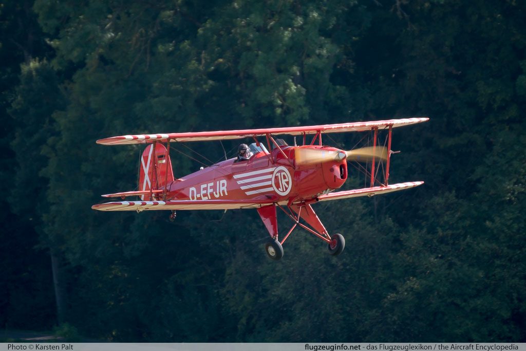 Bücker / CASA Bü-131 Jungmann (CASA I.131E) D-EFJR 2072 Oldtimer-Fliegertreffen 2016 Kirchheim unter Teck - Hahnweide (EDST) 2016-09-10 � Karsten Palt, ID 13366 Bücker / CASA Bü-131 Jungmann (CASA I.131E) D-EFJR 2072 Oldtimer-Fliegertreffen 2016 Kirchheim unter Teck - Hahnweide (EDST) 2016-09-10 � Karsten Palt, ID 13366