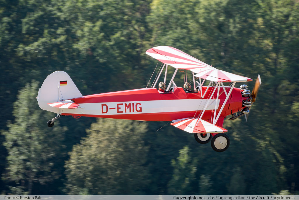 Focke-Wulf FW 44J Stieglitz D-EMIG 2293 Oldtimer-Fliegertreffen 2016 Kirchheim unter Teck - Hahnweide (EDST) 2016-09-10 � Karsten Palt, ID 13421 Focke-Wulf FW 44J Stieglitz D-EMIG 2293 Oldtimer-Fliegertreffen 2016 Kirchheim unter Teck - Hahnweide (EDST) 2016-09-10 � Karsten Palt, ID 13421