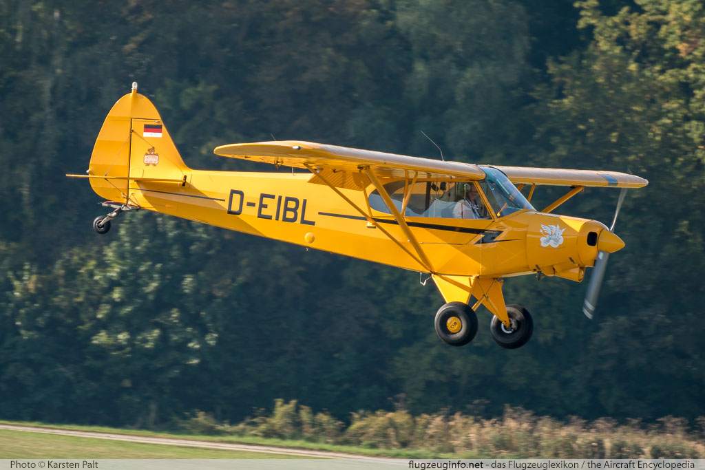 Piper PA-18-150 Super Cub  D-EIBL 18-8009024 Oldtimer-Fliegertreffen 2016 Kirchheim unter Teck - Hahnweide (EDST) 2016-09-10 � Karsten Palt, ID 13535