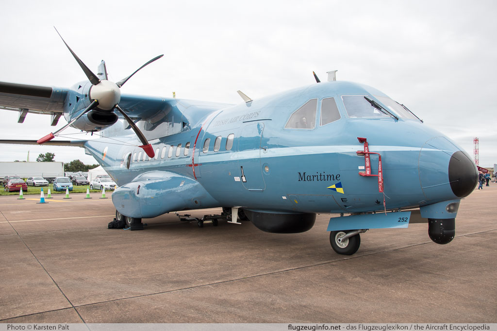 CASA / Airtech CN235-100M Irish Air Corps 252 85 Royal International Air Tattoo 2016 RAF Fairford (EGVA / FFD) 2016-07-09 � Karsten Palt, ID 12796 CASA / Airtech CN235-100M Irish Air Corps 252 85 Royal International Air Tattoo 2016 RAF Fairford (EGVA / FFD) 2016-07-09 � Karsten Palt, ID 12796