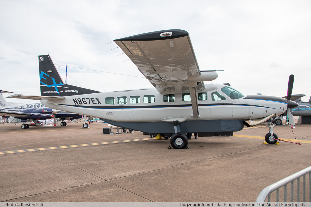 Cessna 208B Grand Caravan Cessna Aircraft N867EX 208B5162 Royal International Air Tattoo 2016 RAF Fairford (EGVA / FFD) 2016-07-09 � Karsten Palt, ID 12797 Cessna 208B Grand Caravan Cessna Aircraft N867EX 208B5162 Royal International Air Tattoo 2016 RAF Fairford (EGVA / FFD) 2016-07-09 � Karsten Palt, ID 12797
