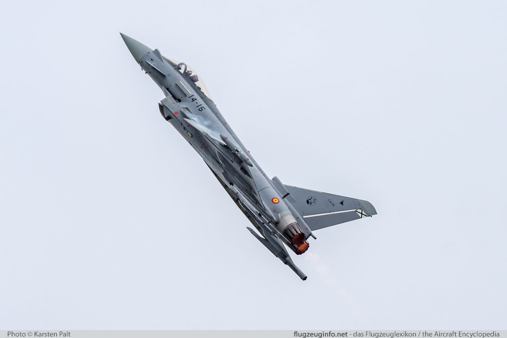 Eurofighter EF2000 C.16 Typhoon Spanish Air Force C.16-55 SS036 Royal International Air Tattoo 2016 RAF Fairford (EGVA / FFD) 2016-07-09 � Karsten Palt, ID 12821 Eurofighter EF2000 C.16 Typhoon Spanish Air Force C.16-55 SS036 Royal International Air Tattoo 2016 RAF Fairford (EGVA / FFD) 2016-07-09 � Karsten Palt, ID 12821