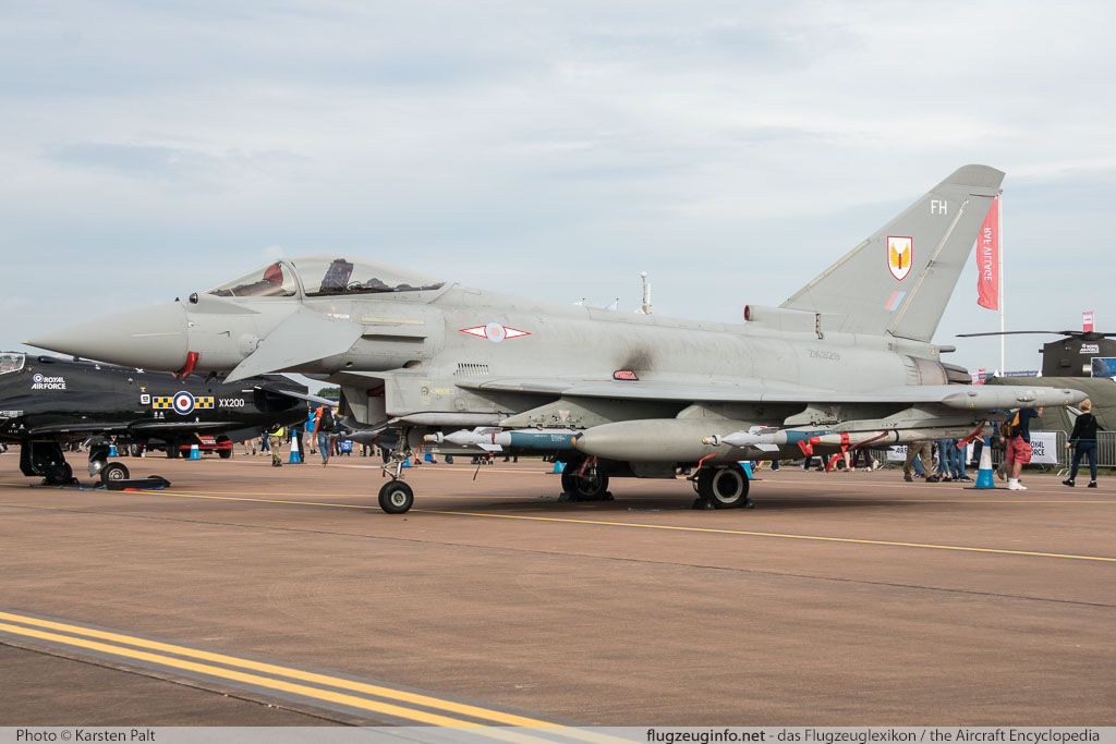 Eurofighter EF2000 Typhoon FGR4 Royal Air Force ZK329 342/BS090 Royal International Air Tattoo 2016 RAF Fairford (EGVA / FFD) 2016-07-09 � Karsten Palt, ID 12829 Eurofighter EF2000 Typhoon FGR4 Royal Air Force ZK329 342/BS090 Royal International Air Tattoo 2016 RAF Fairford (EGVA / FFD) 2016-07-09 � Karsten Palt, ID 12829