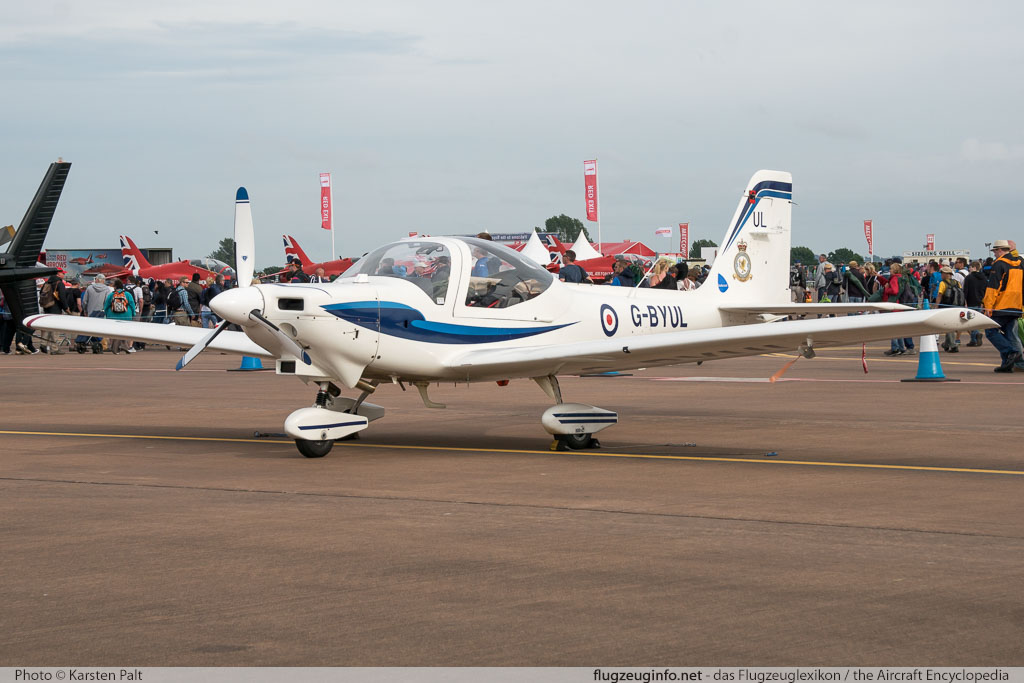 Grob G 115E Tutor T1 Royal Air Force G-BYUL 82097/E Royal International Air Tattoo 2016 RAF Fairford (EGVA / FFD) 2016-07-09 � Karsten Palt, ID 12844 Grob G 115E Tutor T1 Royal Air Force G-BYUL 82097/E Royal International Air Tattoo 2016 RAF Fairford (EGVA / FFD) 2016-07-09 � Karsten Palt, ID 12844