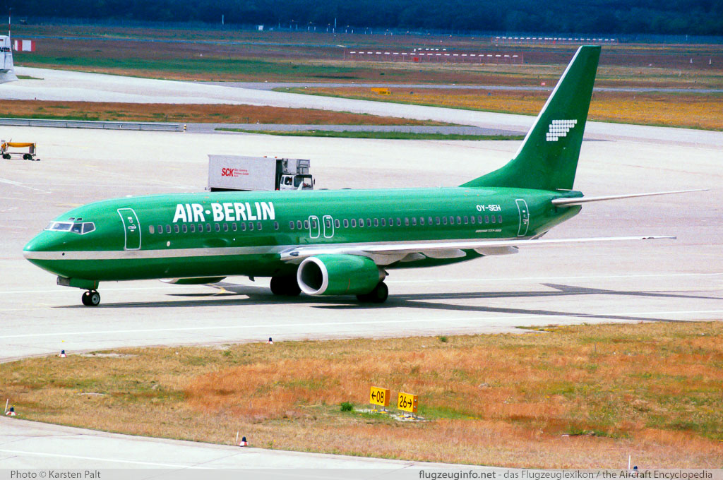 Boeing 737-85H Air Berlin OY-SEH 29444 / 178  Berlin-Tegel (EDDT / TXL) 2001-06-01 � Karsten Palt, ID 11903