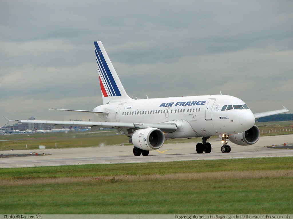 Airbus A318-111 Air France F-GUGA 2035  Frankfurt am Main (EDDF / FRA) 2007-09-07 � Karsten Palt, ID 502