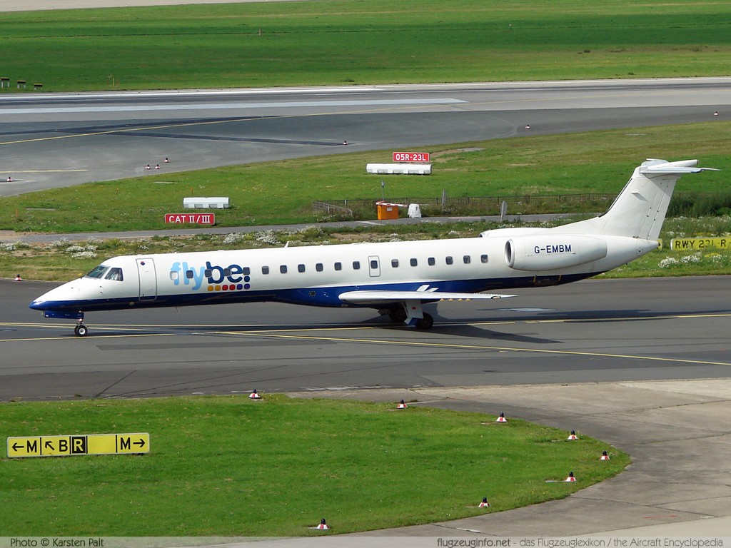 EMBRAER ERJ145EU flybe - British European G-EMBM 145196 Düsseldorf International (EDDL / DUS) 2007-09-06 � Karsten Palt, ID 478 EMBRAER ERJ145EU flybe - British European G-EMBM 145196 Düsseldorf International (EDDL / DUS) 2007-09-06 � Karsten Palt, ID 478