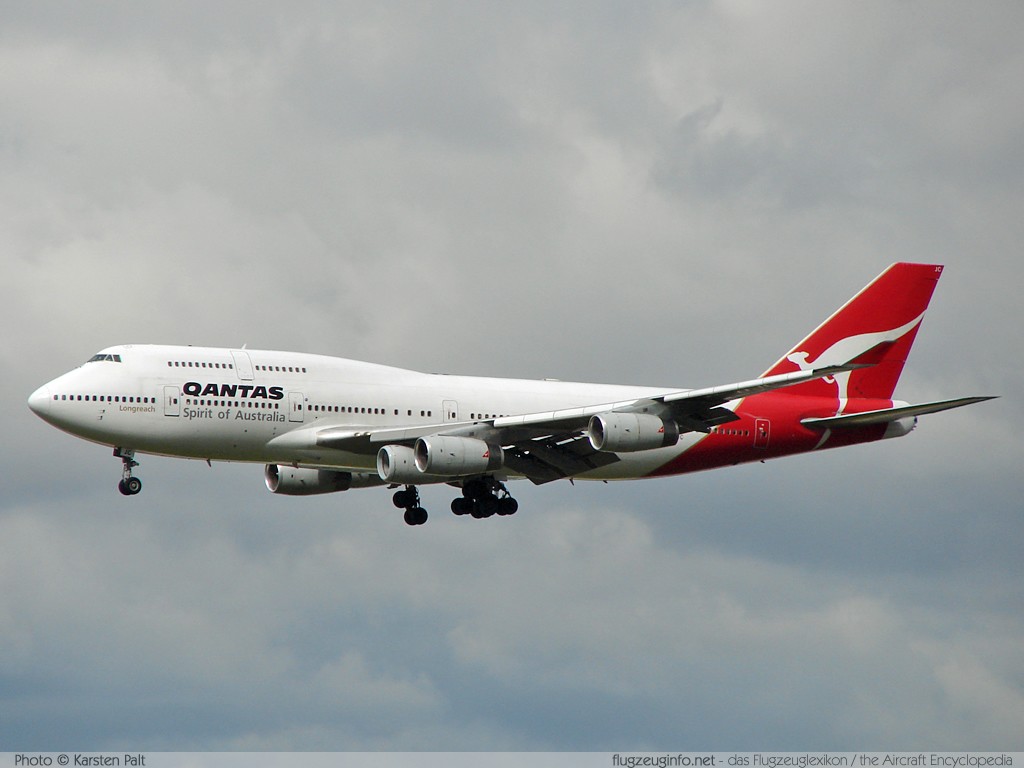 Boeing 747-438 Qantas VH-OJC 24406 / 751 Frankfurt am Main (EDDF / FRA) 2007-09-07 � Karsten Palt, ID 513 Boeing 747-438 Qantas VH-OJC 24406 / 751 Frankfurt am Main (EDDF / FRA) 2007-09-07 � Karsten Palt, ID 513