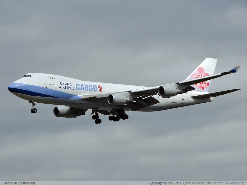 Boeing 747-409F/SCD China Airlines Cargo B-18720 33733 / 1359  Frankfurt am Main (EDDF / FRA) 2007-09-09 � Karsten Palt, ID 637