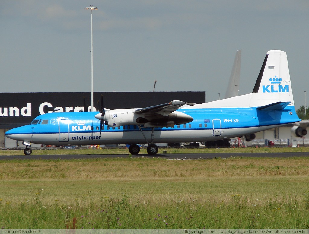 Fokker Fokker 50 KLM Cityhopper PH-LXR 20272 Amsterdam-Schiphol (EHAM / AMS) 2007-06-19 � Karsten Palt, ID 358 Fokker Fokker 50 KLM Cityhopper PH-LXR 20272 Amsterdam-Schiphol (EHAM / AMS) 2007-06-19 � Karsten Palt, ID 358