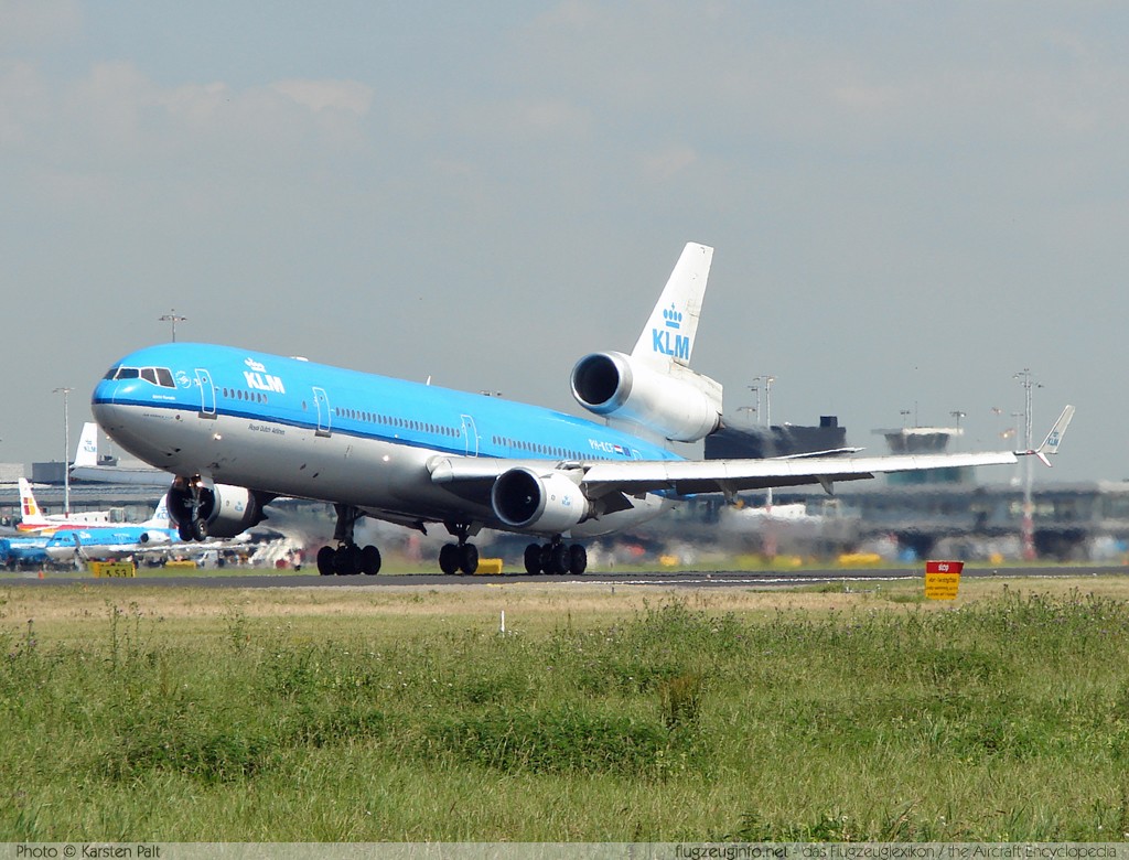 McDonnell Douglas MD-11 KLM - Royal Dutch Airlines PH-KCF 48560 / 578 Amsterdam-Schiphol (EHAM / AMS) 2007-06-19 � Karsten Palt, ID 354 McDonnell Douglas MD-11 KLM - Royal Dutch Airlines PH-KCF 48560 / 578 Amsterdam-Schiphol (EHAM / AMS) 2007-06-19 � Karsten Palt, ID 354