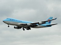 Boeing 747-4B5ERF/SCD Korean Air Cargo HL7603 34302 / 1368  Frankfurt am Main (EDDF / FRA) 2007-09-09, Photo by: Karsten Palt