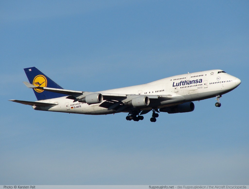 Boeing 747-430M Lufthansa D-ABTE 24966 / 846 Frankfurt am Main (EDDF / FRA) 2007-10-20 � Karsten Palt, ID 728 Boeing 747-430M Lufthansa D-ABTE 24966 / 846 Frankfurt am Main (EDDF / FRA) 2007-10-20 � Karsten Palt, ID 728