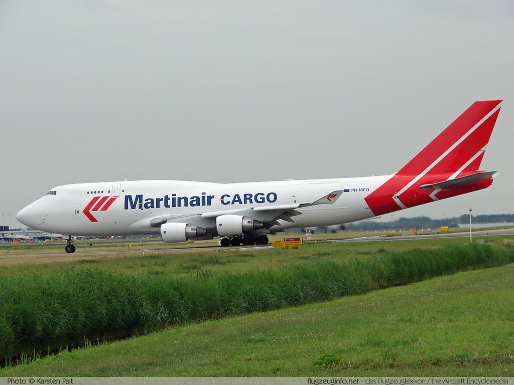 Boeing 747-412(BCF), Martinair Cargo, Registrierung PH-MPQ, Seriennummer  24975 / 838, Copyright Karsten Palt, Foto ID 363 