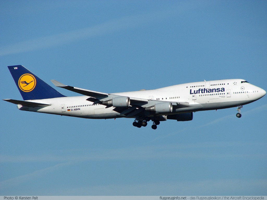 Boeing 747-430 Lufthansa D-ABVN 26427 / 915  Frankfurt am Main (EDDF / FRA) 2007-10-20 � Karsten Palt, ID 733