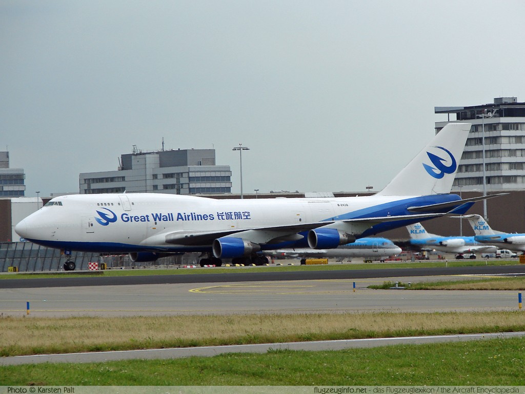 Boeing 747-412(BCF) Great Wall Airlines B-2430 27137 / 990 Amsterdam-Schiphol (EHAM / AMS) 2007-06-19 � Karsten Palt, ID 324 Boeing 747-412(BCF) Great Wall Airlines B-2430 27137 / 990 Amsterdam-Schiphol (EHAM / AMS) 2007-06-19 � Karsten Palt, ID 324