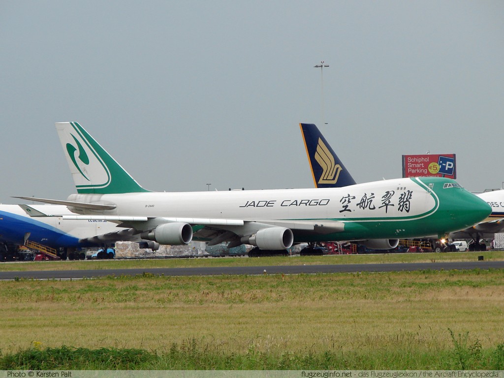 Boeing 747-4EVERF/SCD Jade Cargo B-2440 35171 / 1380 Amsterdam-Schiphol (EHAM / AMS) 2007-06-19 � Karsten Palt, ID 325 Boeing 747-4EVERF/SCD Jade Cargo B-2440 35171 / 1380 Amsterdam-Schiphol (EHAM / AMS) 2007-06-19 � Karsten Palt, ID 325