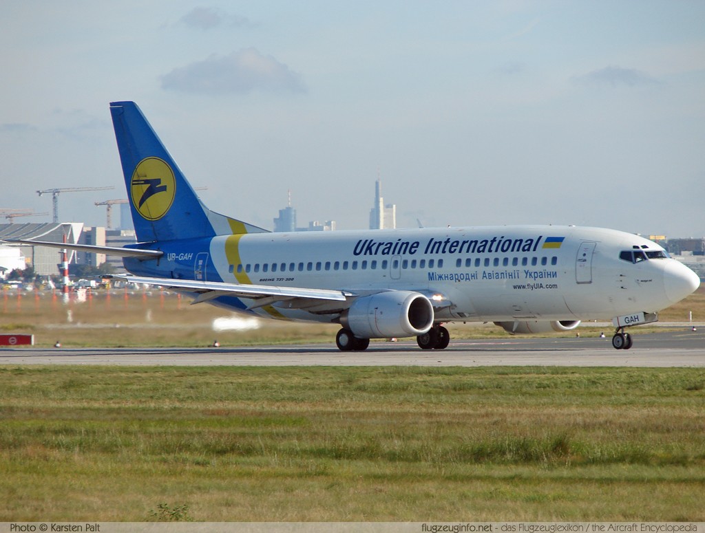 Boeing 737-32Q Ukraine International Airlines UR-GAH 29130 / 3105 Frankfurt am Main (EDDF / FRA) 2007-10-20 � Karsten Palt, ID 774 Boeing 737-32Q Ukraine International Airlines UR-GAH 29130 / 3105 Frankfurt am Main (EDDF / FRA) 2007-10-20 � Karsten Palt, ID 774