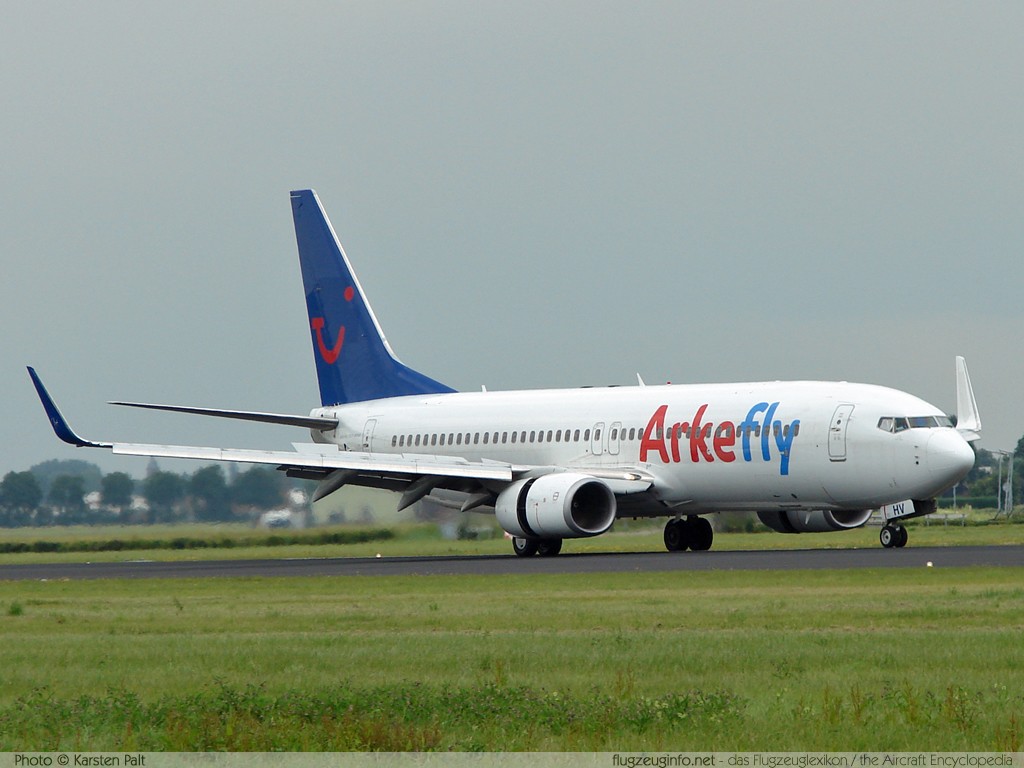 Boeing 737-86N (wl) ArkeFly EC-JHV 30826 / 1732 Amsterdam-Schiphol (EHAM / AMS) 2007-06-22 � Karsten Palt, ID 371 Boeing 737-86N (wl) ArkeFly EC-JHV 30826 / 1732 Amsterdam-Schiphol (EHAM / AMS) 2007-06-22 � Karsten Palt, ID 371