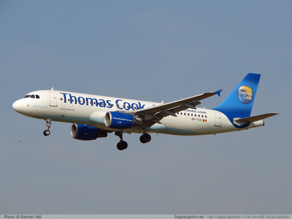 Airbus A320-214 Thomas Cook Airlines OO-TCO 1306 Brussel/Bruxelles - Brussels Airport (EBBR / BRU) 2008-09-28 � Karsten Palt, ID 1536 Airbus A320-214 Thomas Cook Airlines OO-TCO 1306 Brussel/Bruxelles - Brussels Airport (EBBR / BRU) 2008-09-28 � Karsten Palt, ID 1536